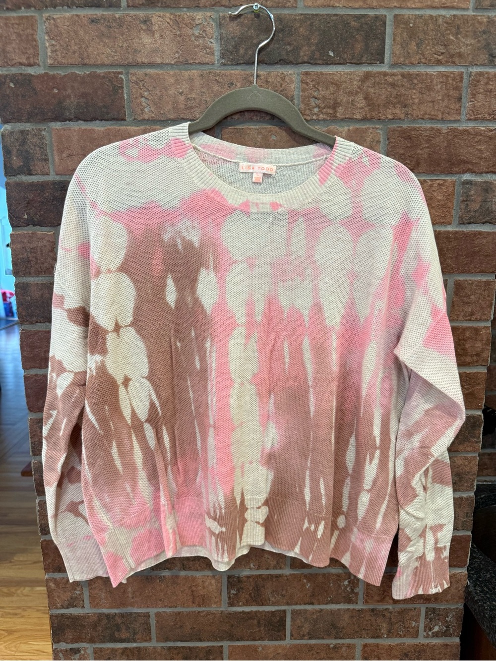 Lisa Todd Tie-Dye Crewneck Sweater
